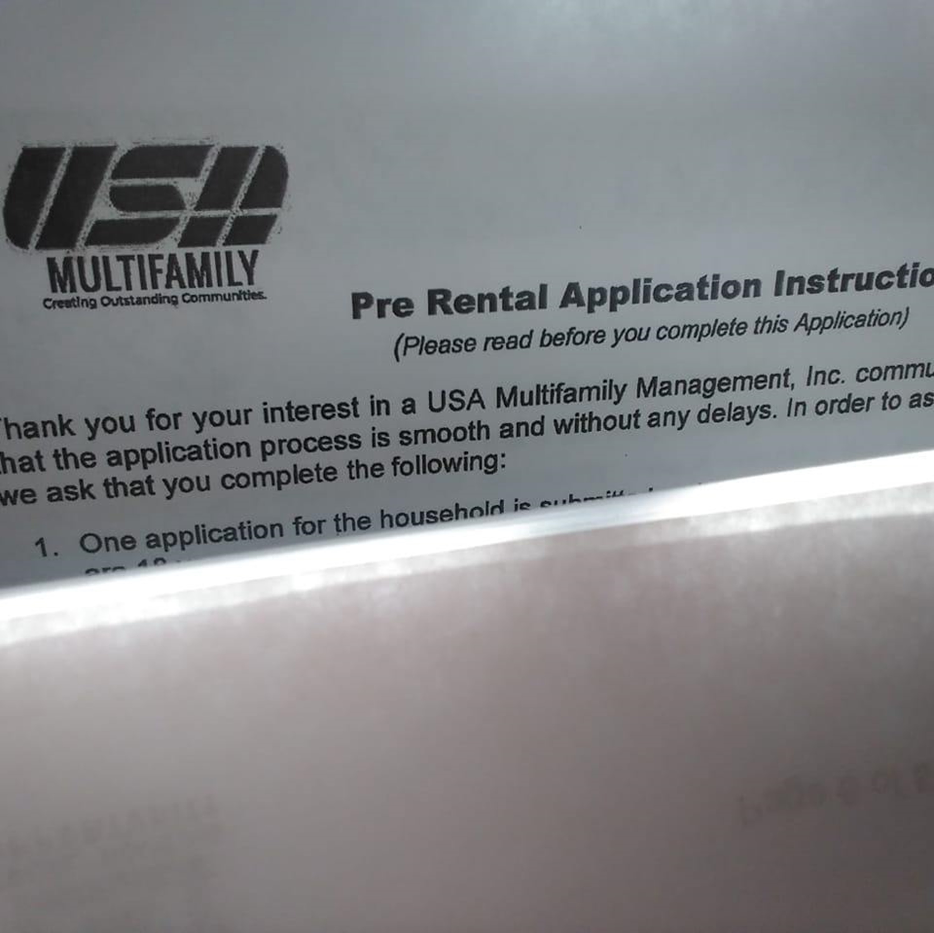 Photo I took of the form I filled out Photo I took of the form I filled out