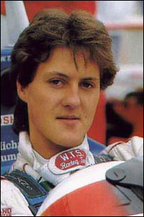 Early photo of Schumacher - Before formula one. Cute Schumy!