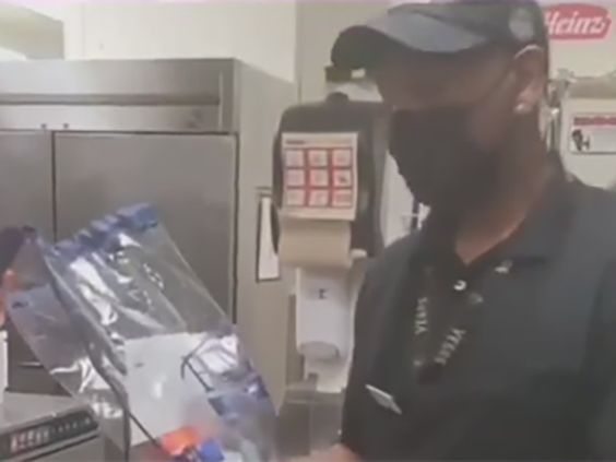 Burger King employee Kevin Ford get a reward from donations from GoFundMe