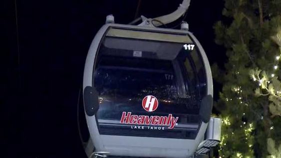 Woman trapped inside of a gondola in South Lake Tahoe CA