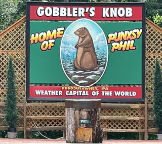 Gobbler’s Knob, PA, home of Punxsutawney Phil.  Photo taken by and the property of FourWalls.