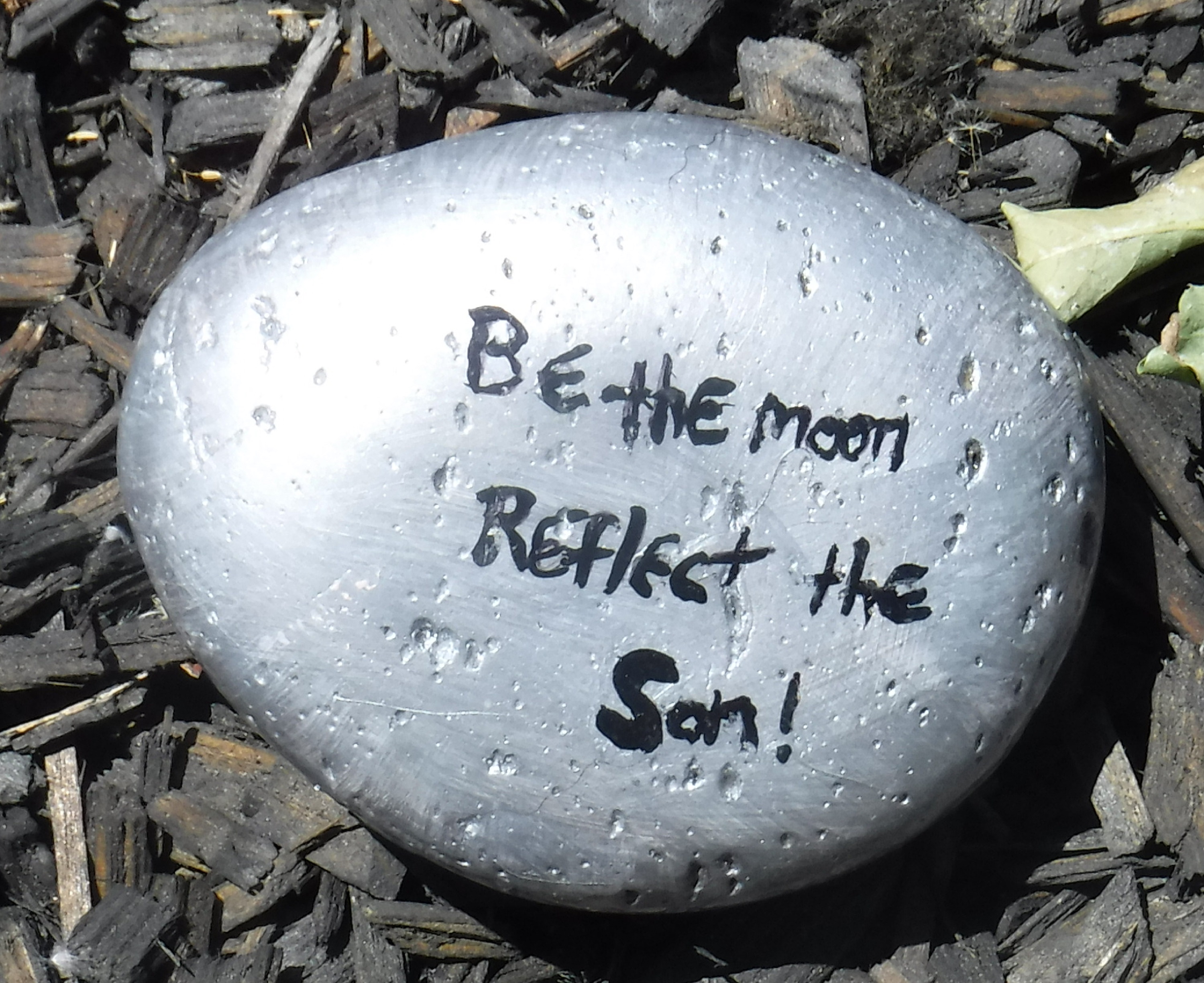 A painted rock I left out in 2020 A painted rock I left out in 2020