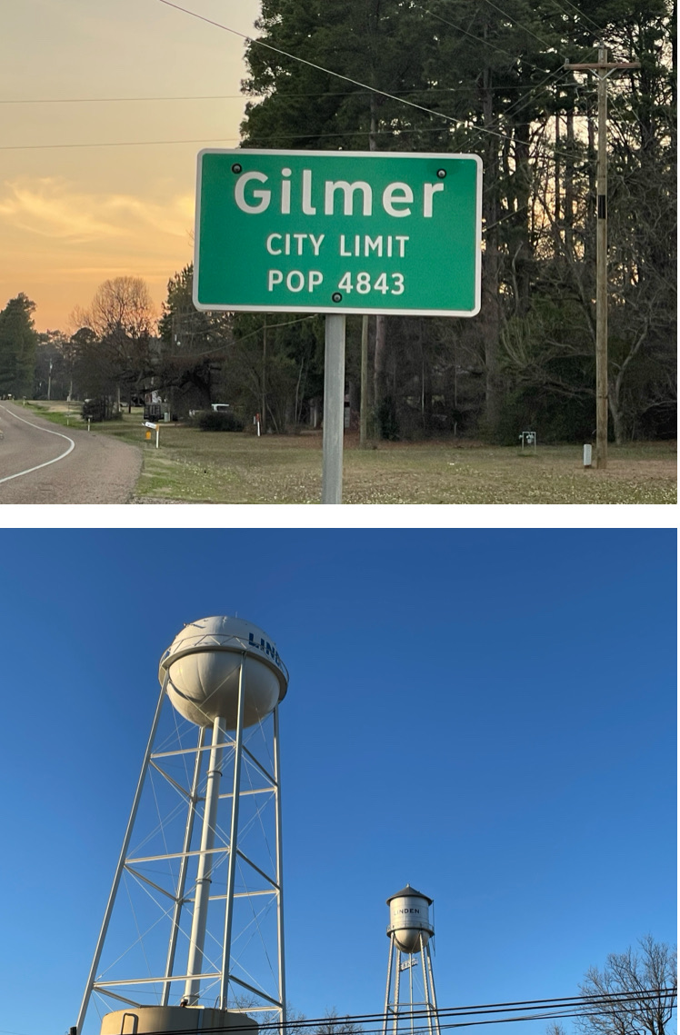Photos in Gilmer and Linden, Texas.  Photos taken by and the property of FourWalls.