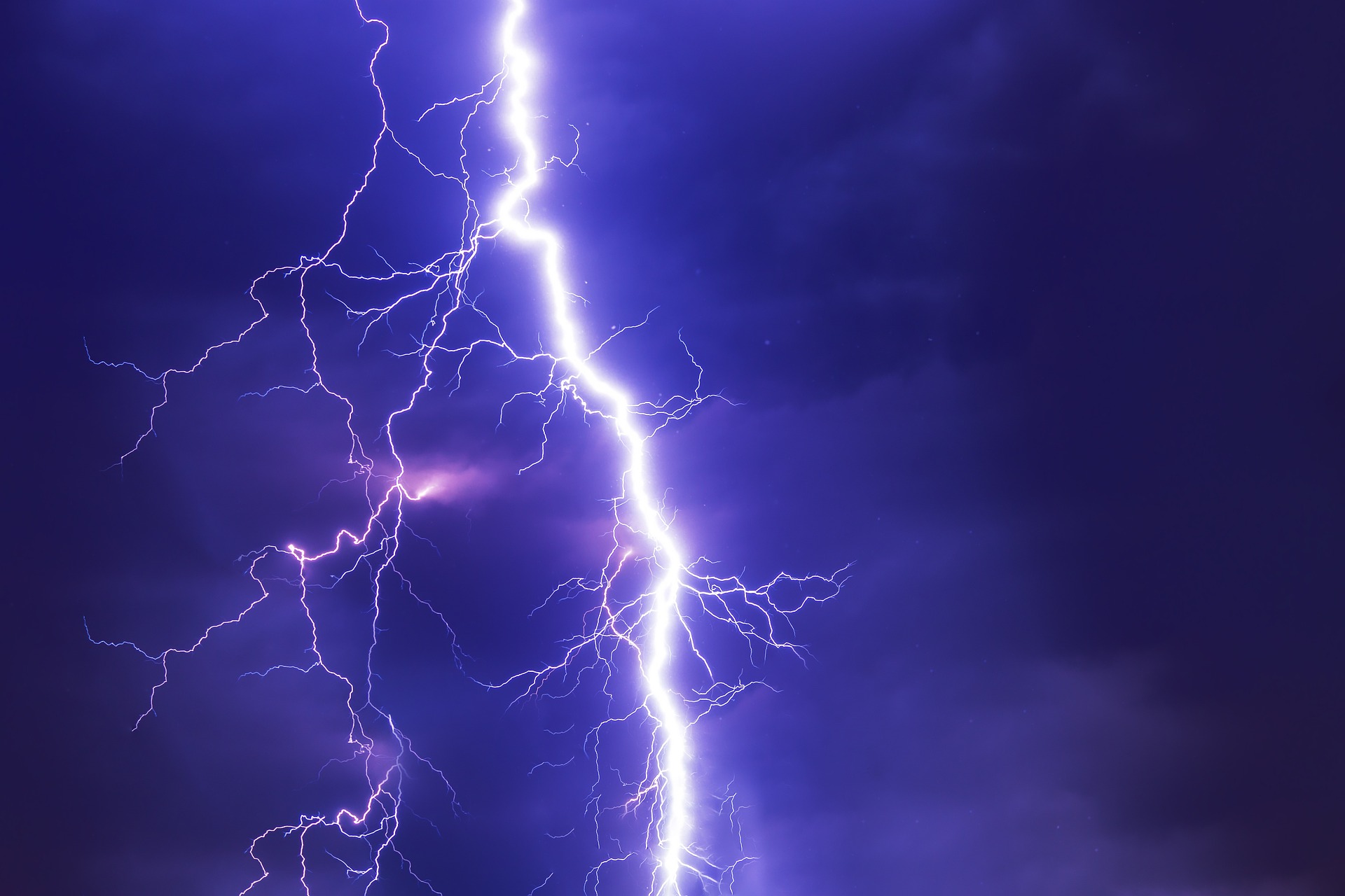 The energy of lightning is just what it is The energy of lightning is just what it is
