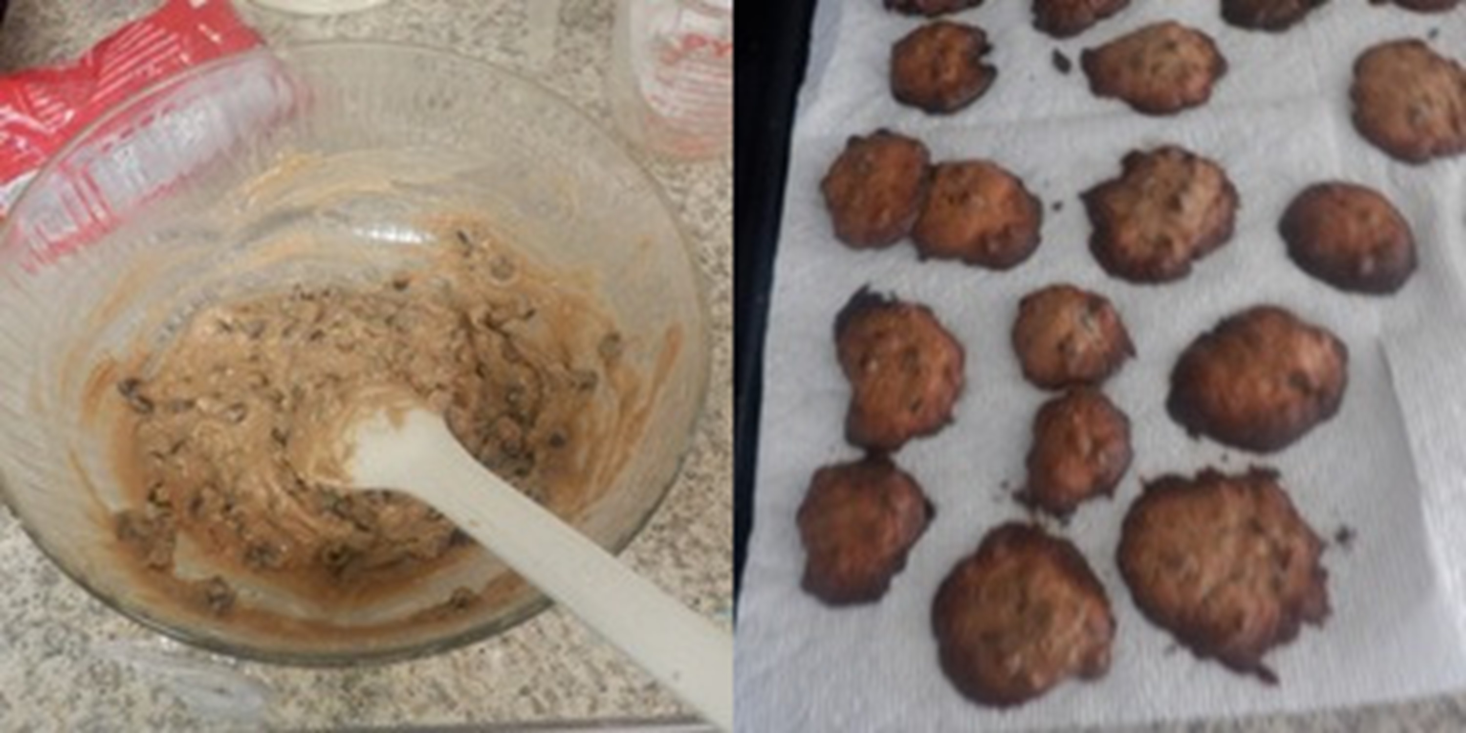 Photos I took of cookie making