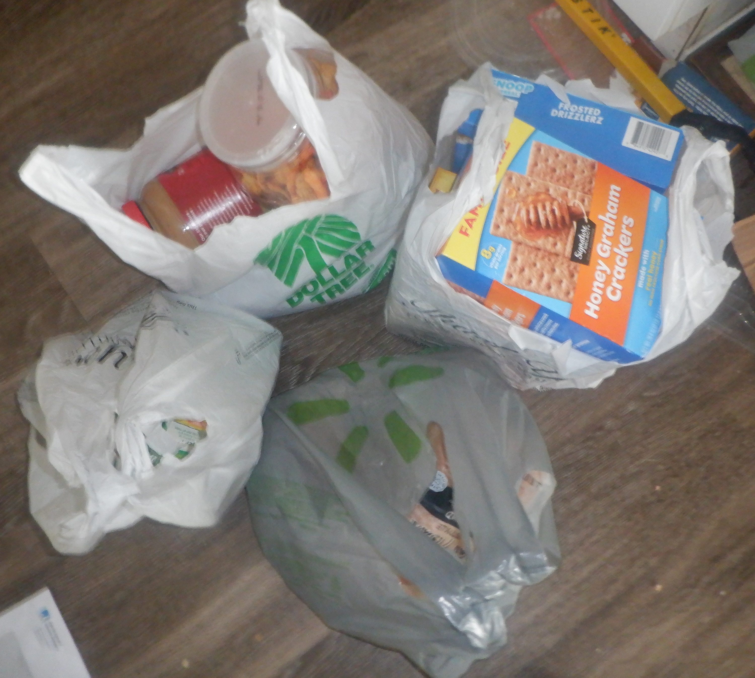 Photo I took of my groceries