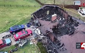 A home that was destroyed by fire in Missouri. A home that was destroyed by fire in Missouri.