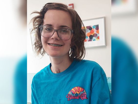 Grace Pauley makes strides in walking again after an auto accident last September Grace Pauley makes strides in walking again after an auto accident last September