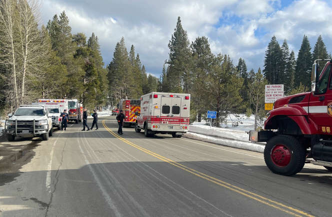 A rescue in Lake Tahoe last month by a fire captain A rescue in Lake Tahoe last month by a fire captain