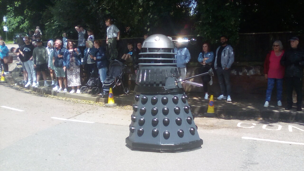 A Dalek invades the Lichfield Bower! 