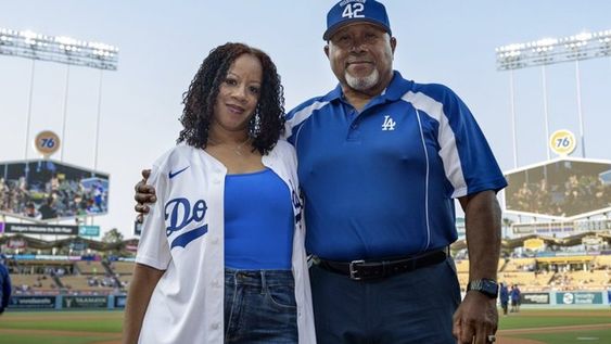 Nurse Lakeysha Pack and Ruby Lopez at Dodger Stadium