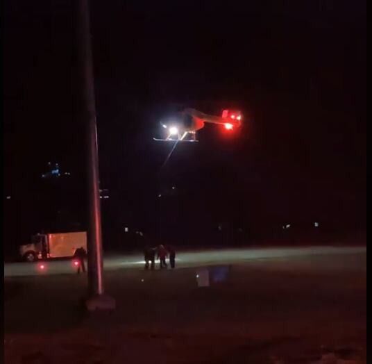 Honolulu Fire Department helicopter rescuing six hikers that got lost. Honolulu Fire Department helicopter rescuing six hikers that got lost.