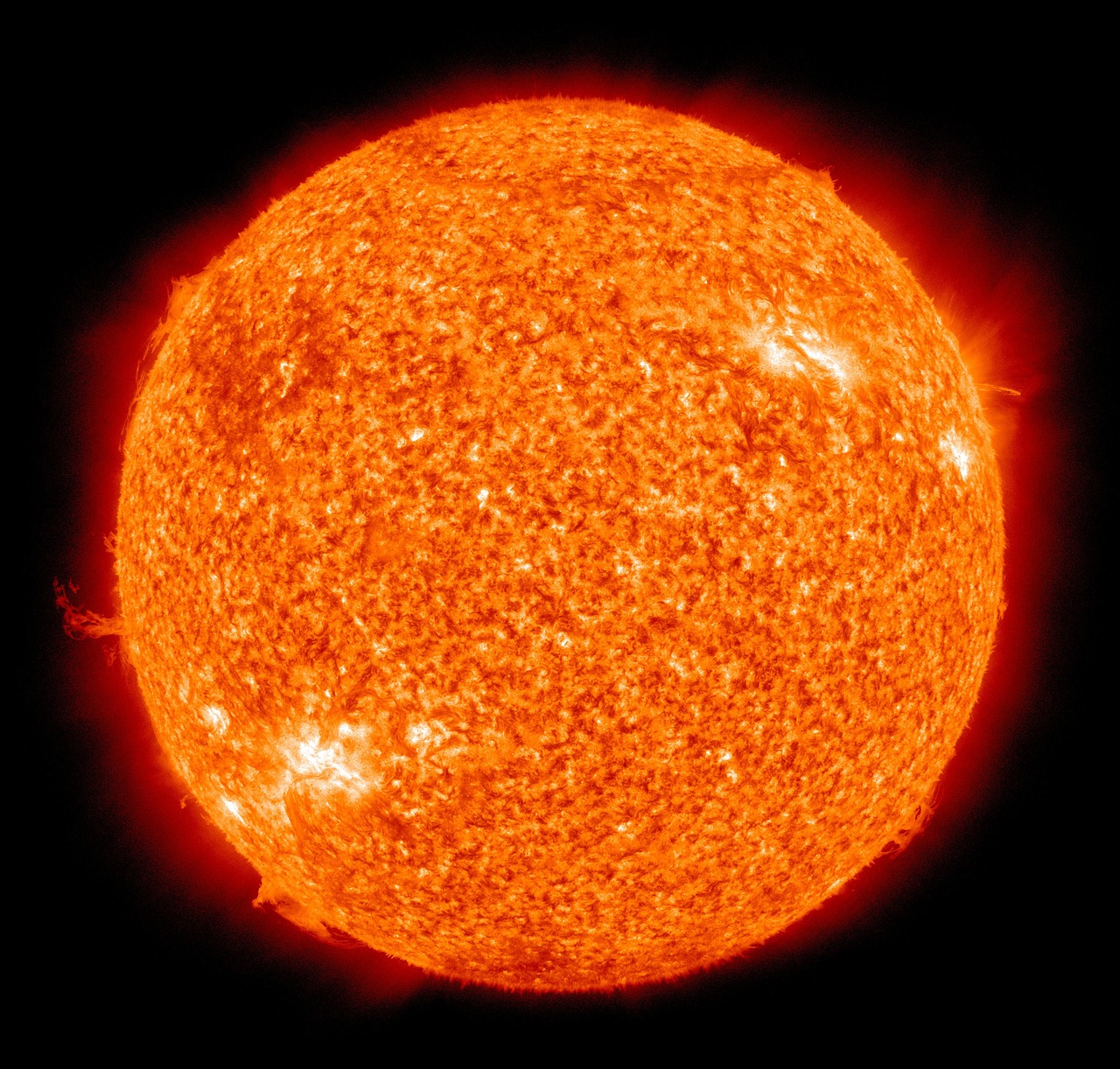 Picture of the Sun from Pixabay