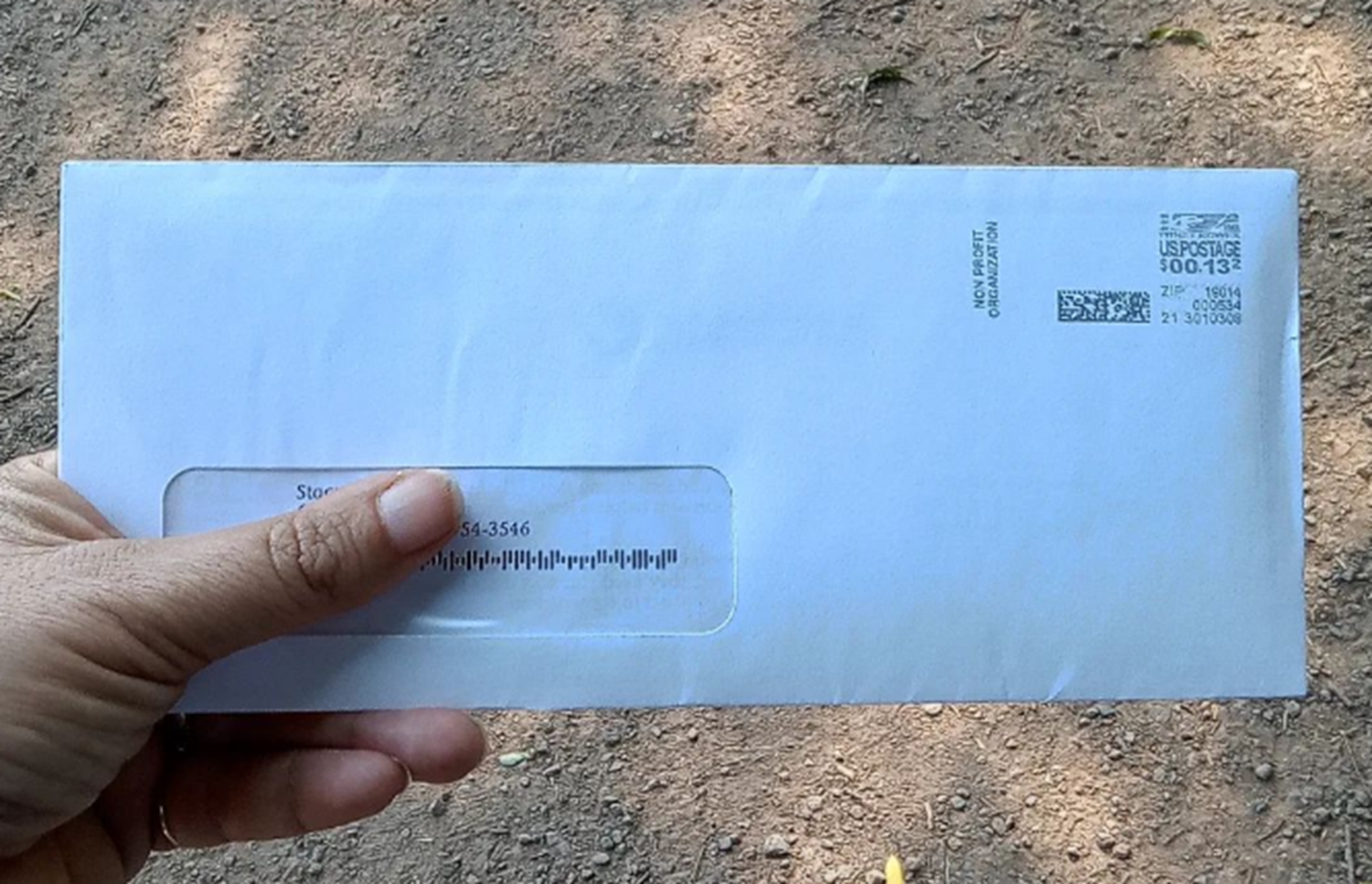 Photo I took of my exciting mail