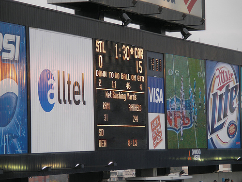 Carolina Panthers vs. The Rams - Panthers 15, Rams 0!
