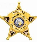 Police badge of the Durham County Sheriff's Office in North Carolina