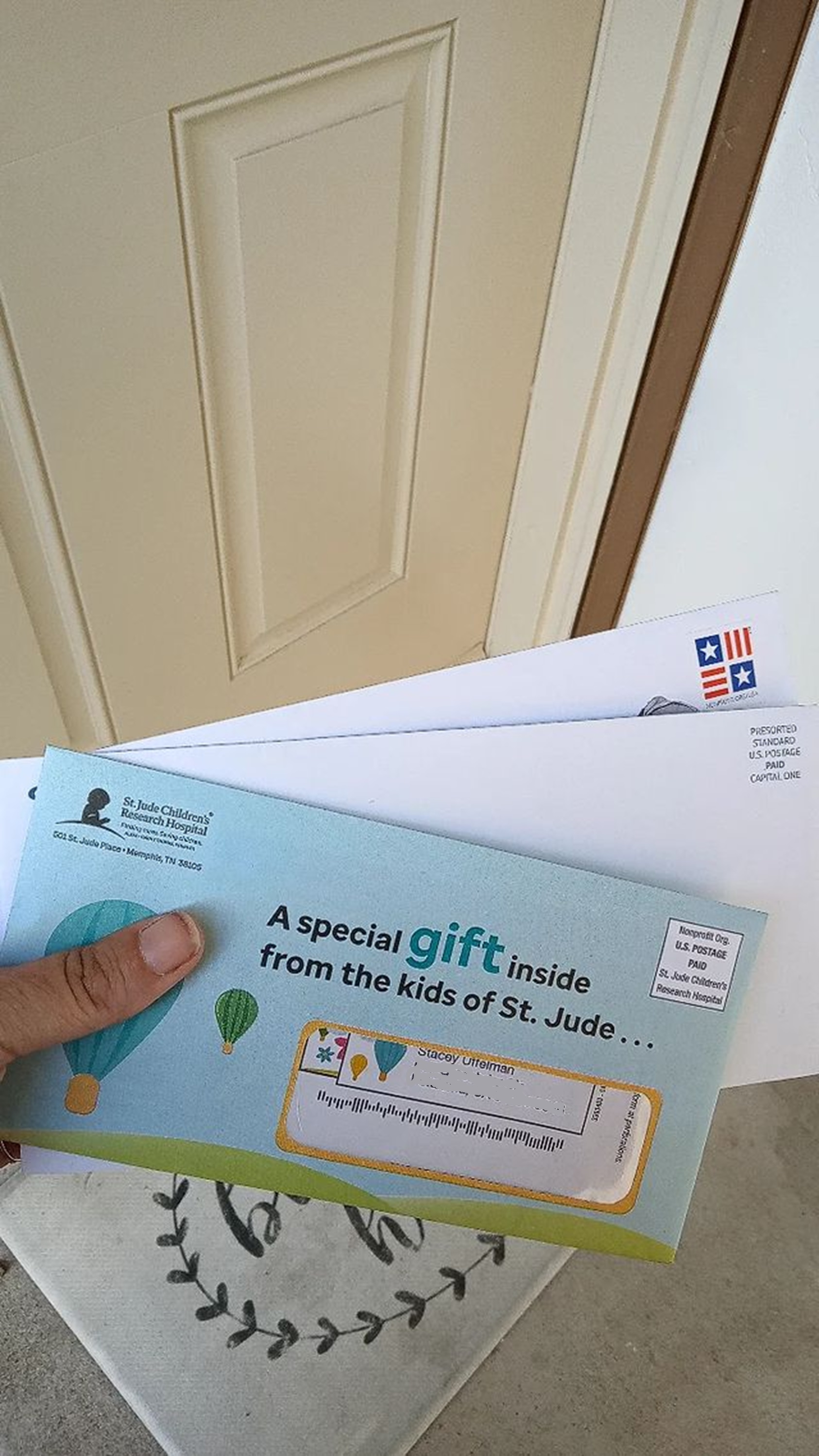 Photo of my "exciting" mail