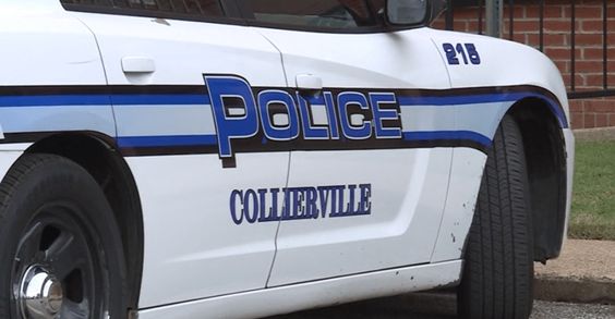 A police car in Collierville Tennessee A police car in Collierville Tennessee