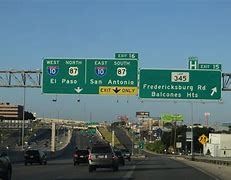 Interstate 10 view in San Antonio Texas