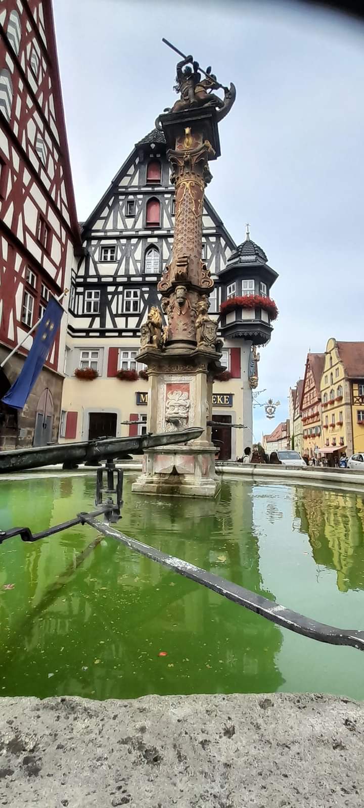 Waterfall in Rothenburg