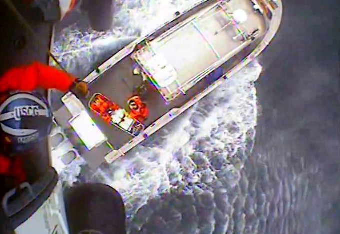 USCG rescues a teenager who suffered a medical emergency aboard a fishing boat