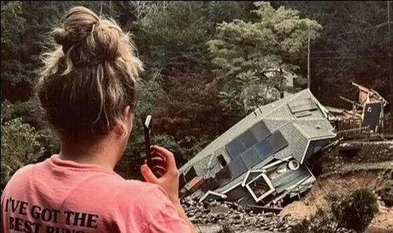 ER nurse Randi Marcucio&#039;s home destroyed by a flood in Oxford CT.  