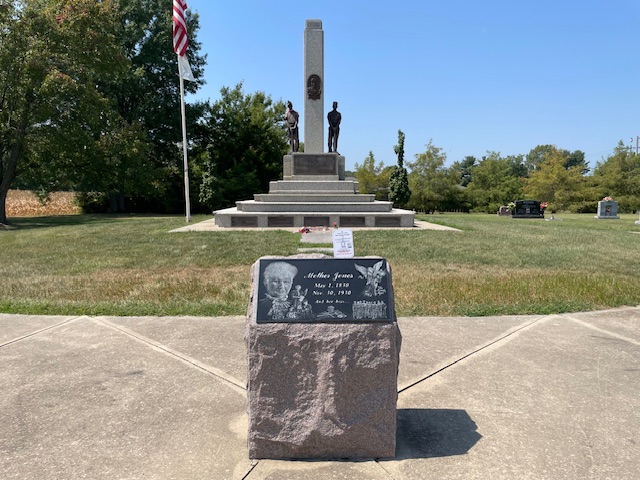 Mother Jones’ grave and memorial. Photo taken by and the property of FourWalls. Mother Jones’ grave and memorial. Photo taken by and the property of FourWalls.