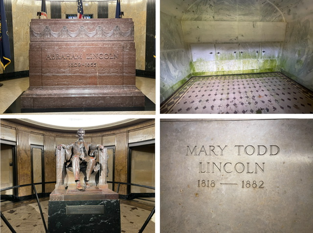 Photos at Oak Ridge Cemetery, Springfield, Illinois.  Photos taken by and the property of FourWalls.