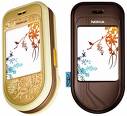 Nokia 7270 - Elegant design of cell phone for girls