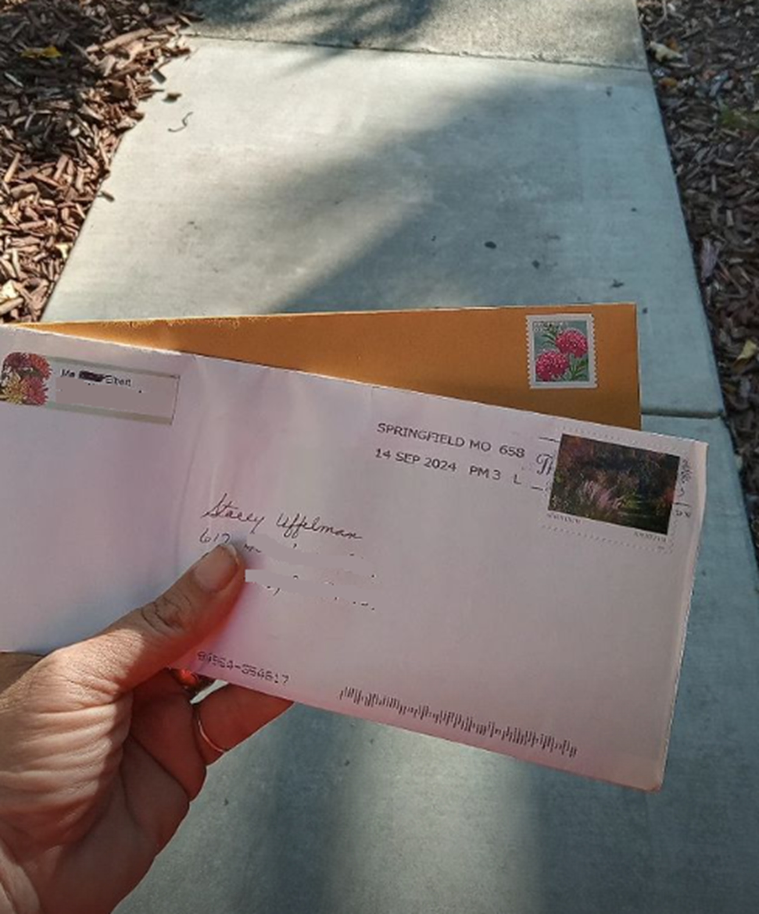 Photo I tooko f my exciting mail Photo I tooko f my exciting mail