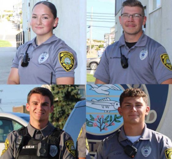 Police officers Dakota Giglio and Bryan Urspruch (Top) Mason Kinlan and LUke Cox (Bottom) Police officers Dakota Giglio and Bryan Urspruch (Top) Mason Kinlan and LUke Cox (Bottom)