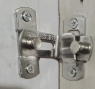 stainless, door, lock 