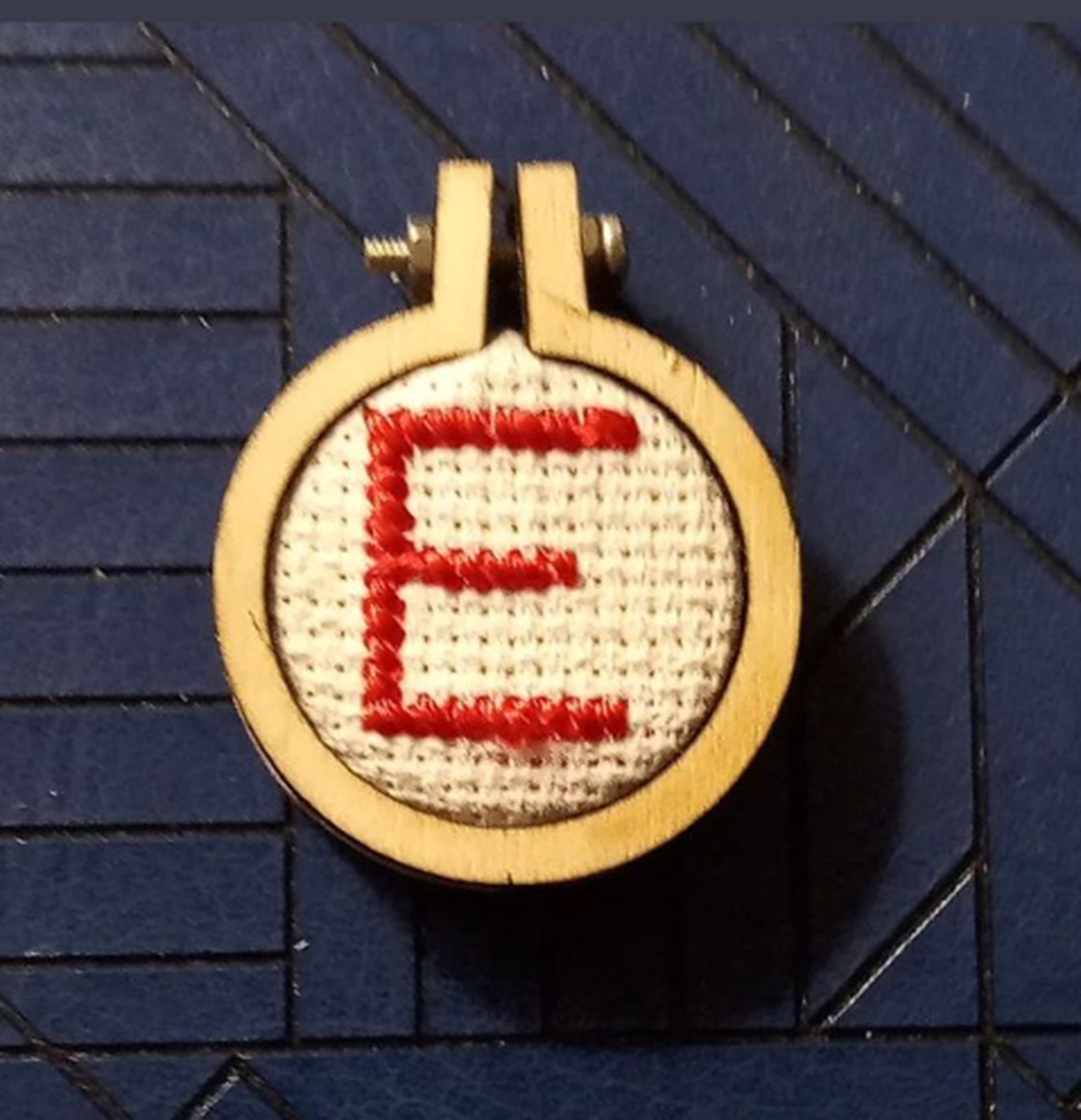 Photo I took of the finished "E" Photo I took of the finished "E"