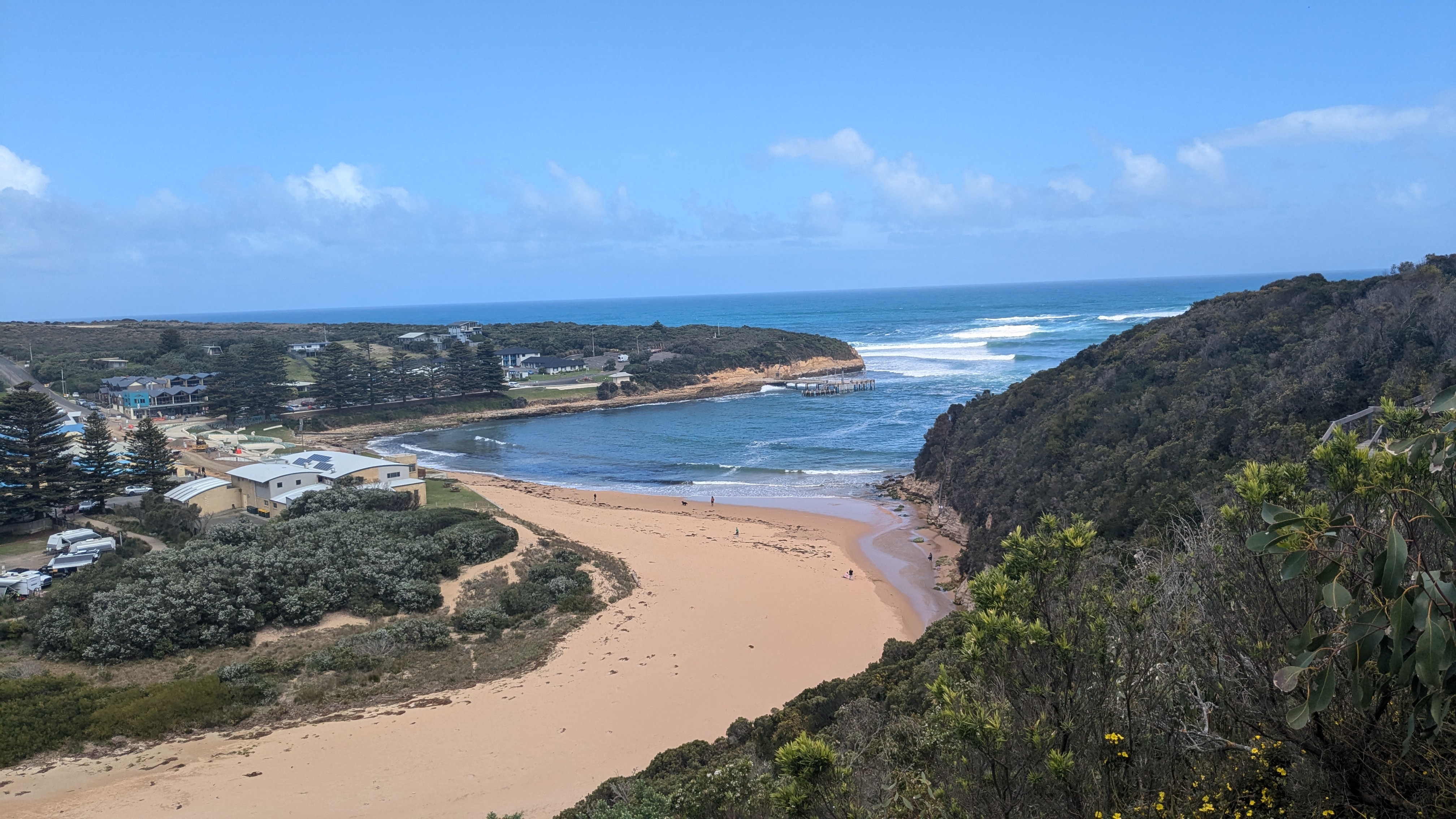 Quaint beach