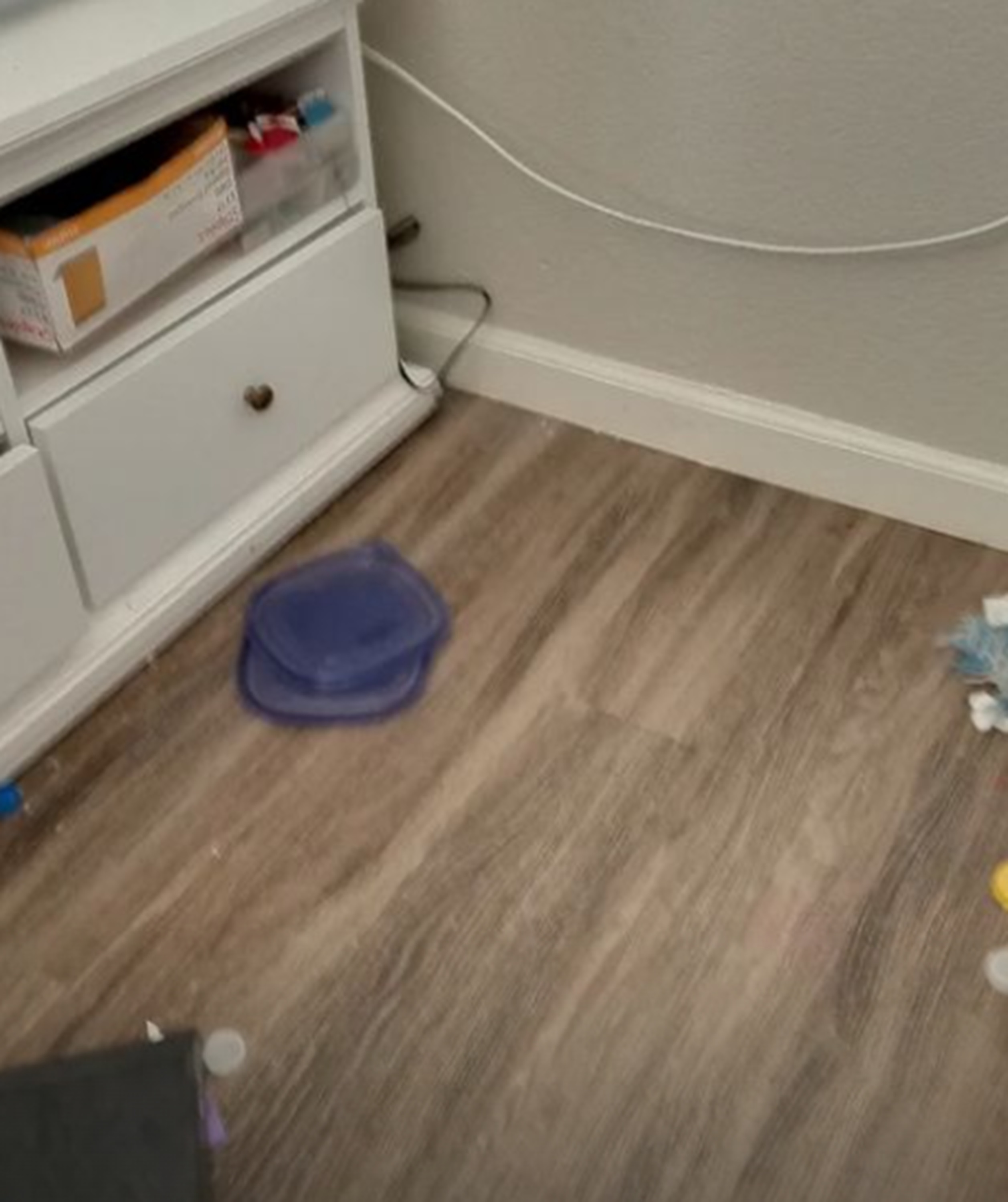 Corner I cleaned today Corner I cleaned today