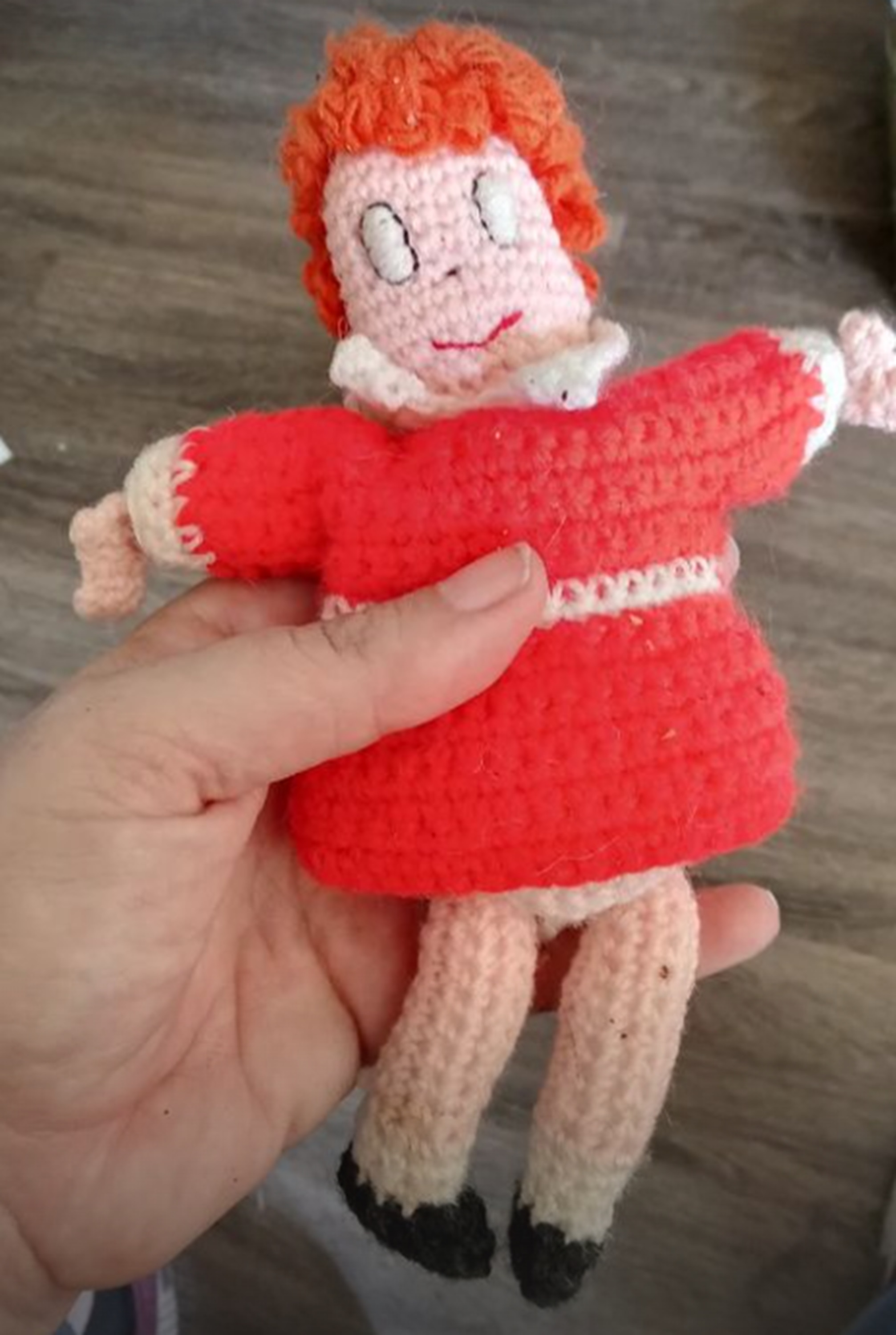 Photo I took of the LIttle Orphan Annie Mom made me. Photo I took of the LIttle Orphan Annie Mom made me.