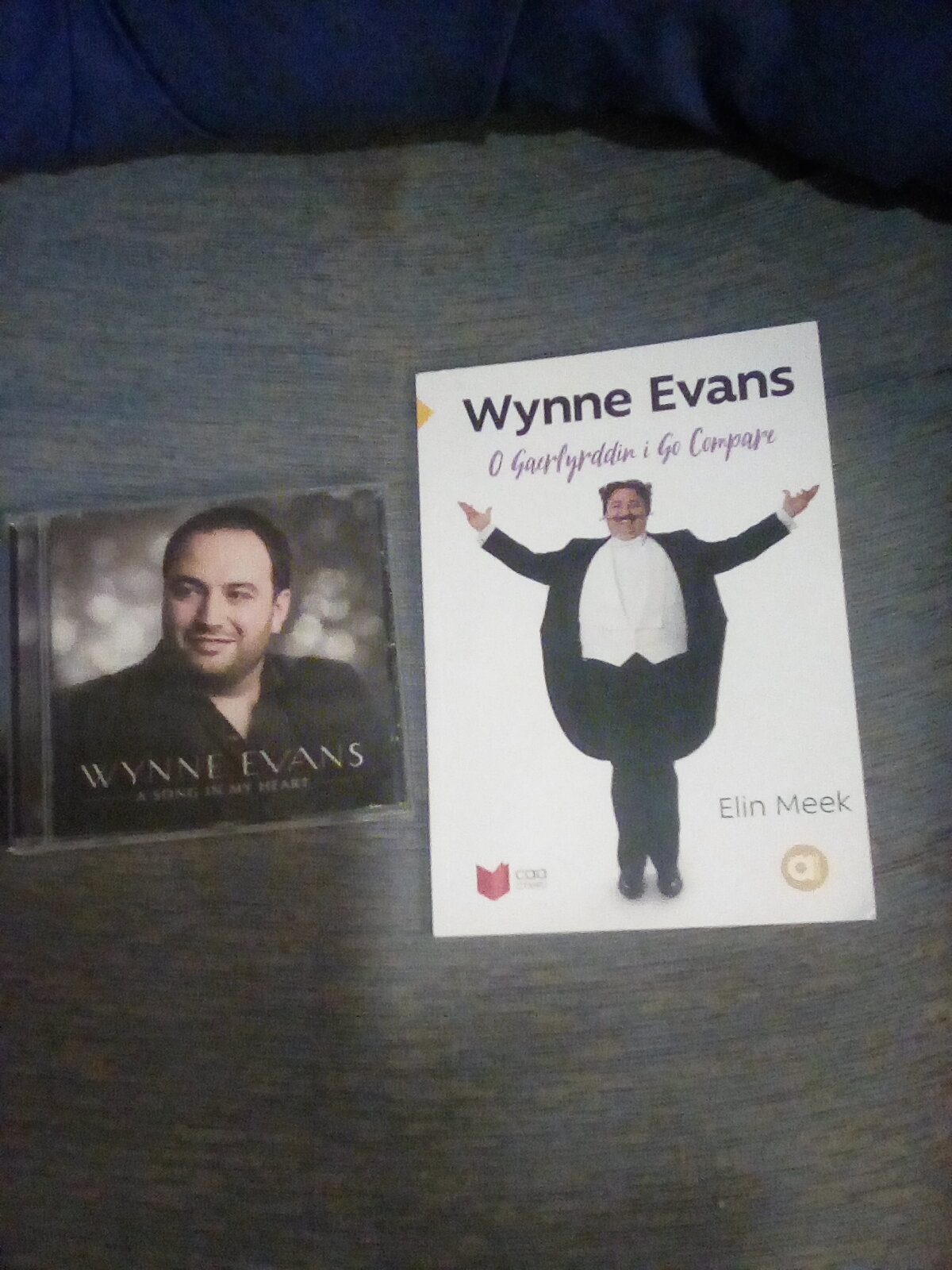 My CD and book. My CD and book.