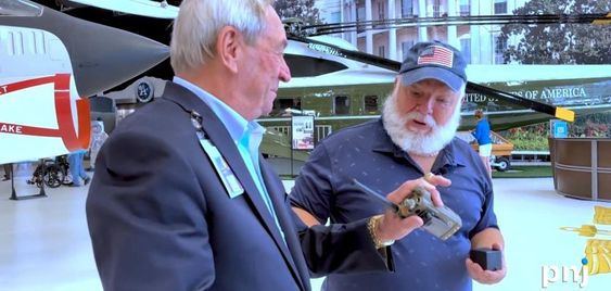 Michael Zenert (L) hands a class ring that was lost by David Lorenzo in 1970 Michael Zenert (L) hands a class ring that was lost by David Lorenzo in 1970