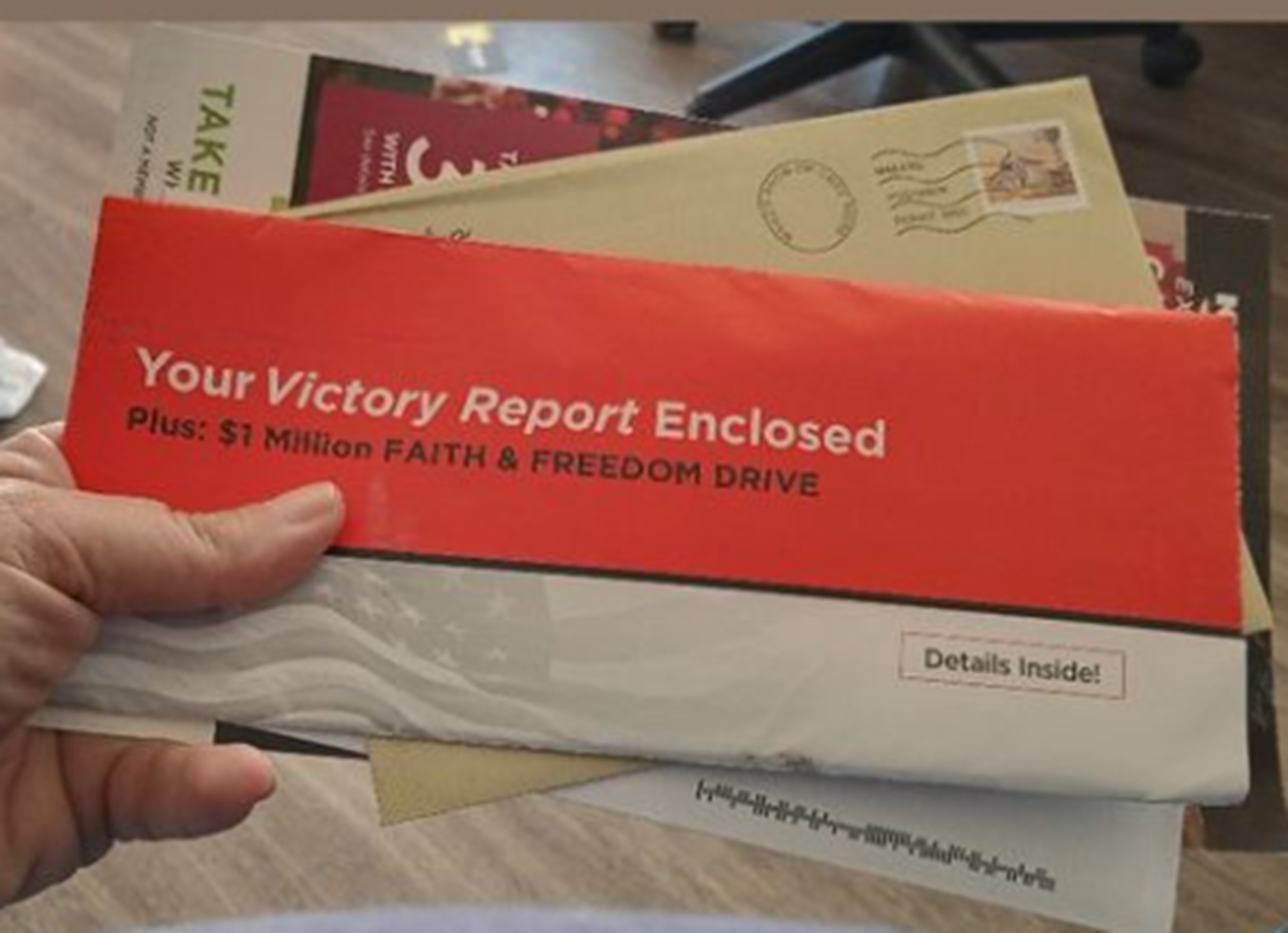 Photo I took of my exciting mail Photo I took of my exciting mail