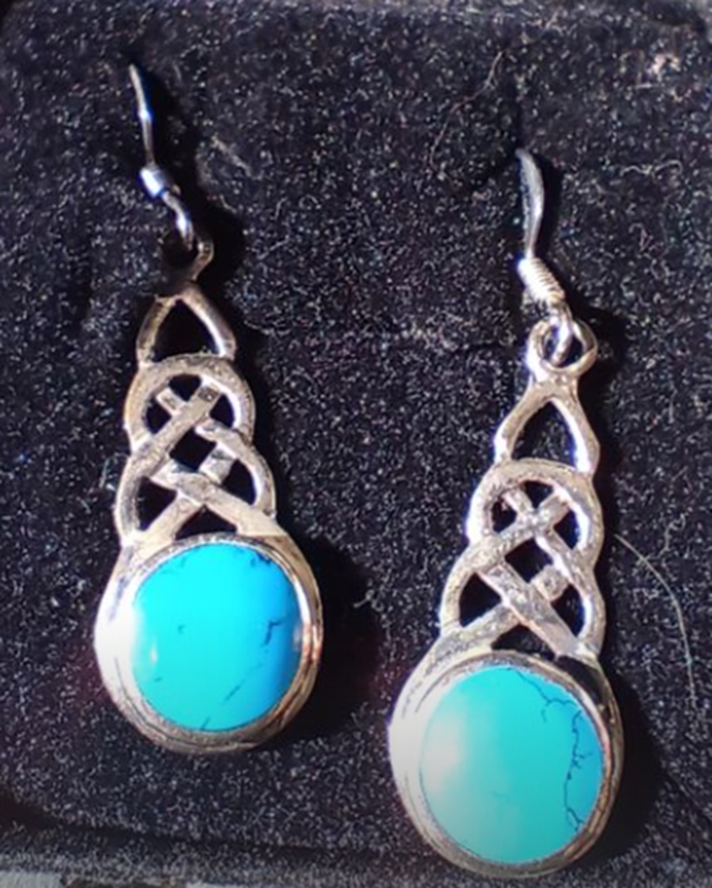 One of the photos I took of the earrings One of the photos I took of the earrings