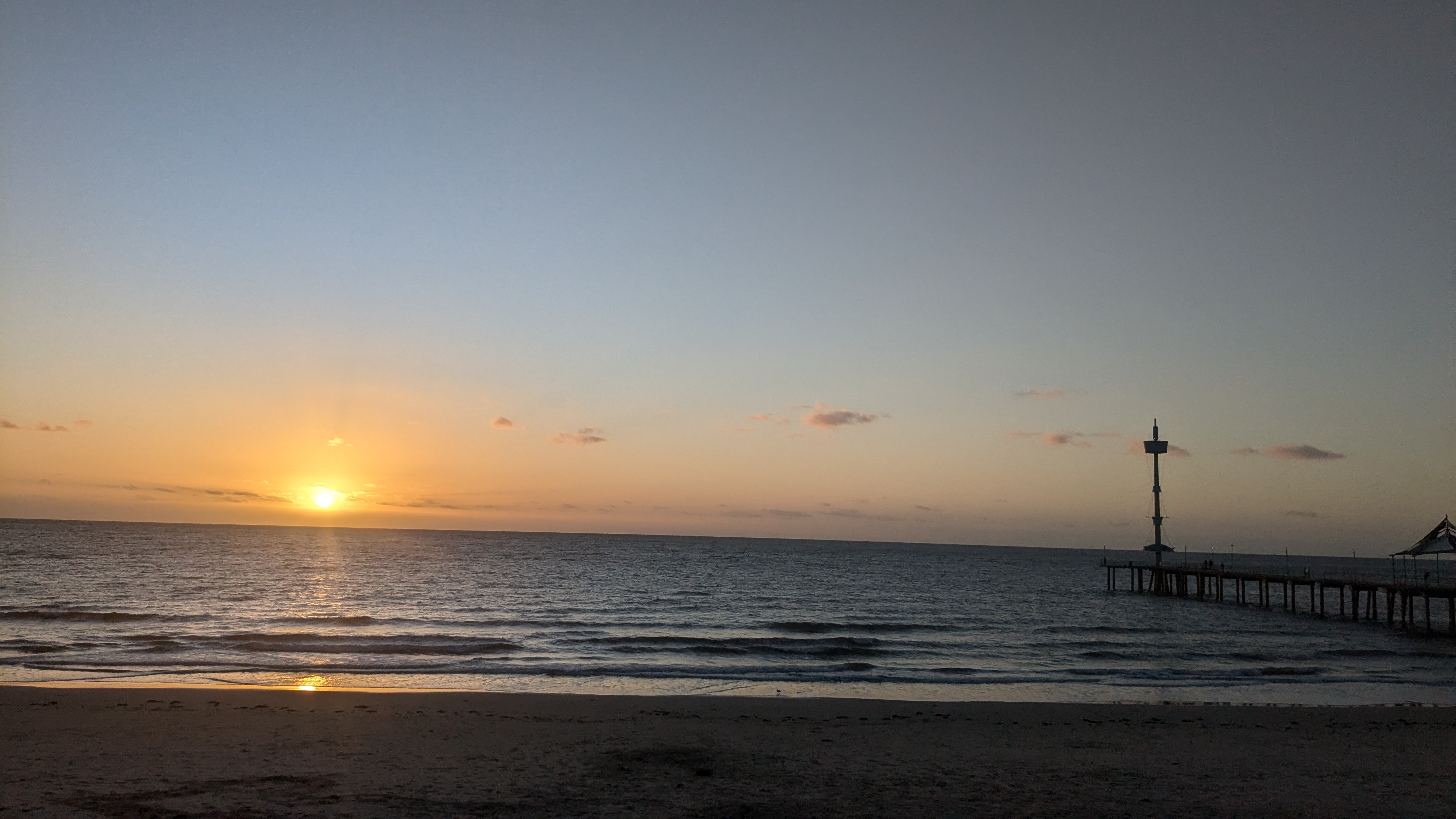 Sunset at the beach