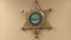 Badge of the Shelby County Sheriff&#039;s Office in Tennessee