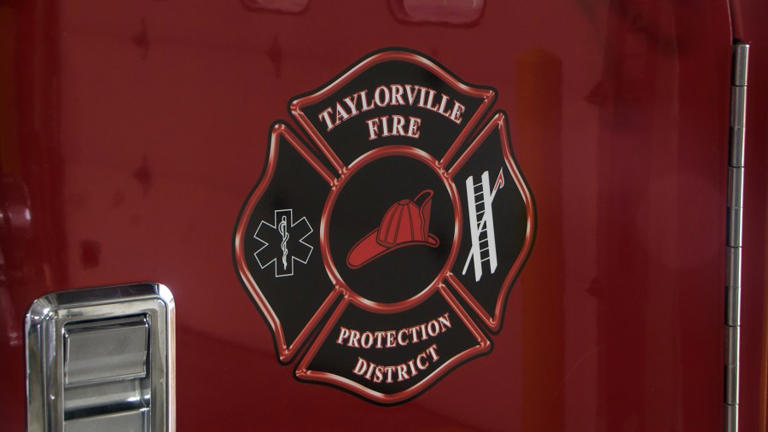 Logo of the Taylorville Fire Department in Illinois