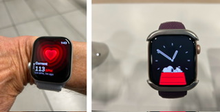 Photos of my new Apple Watch.  Photos taken by and the property of FourWalls.