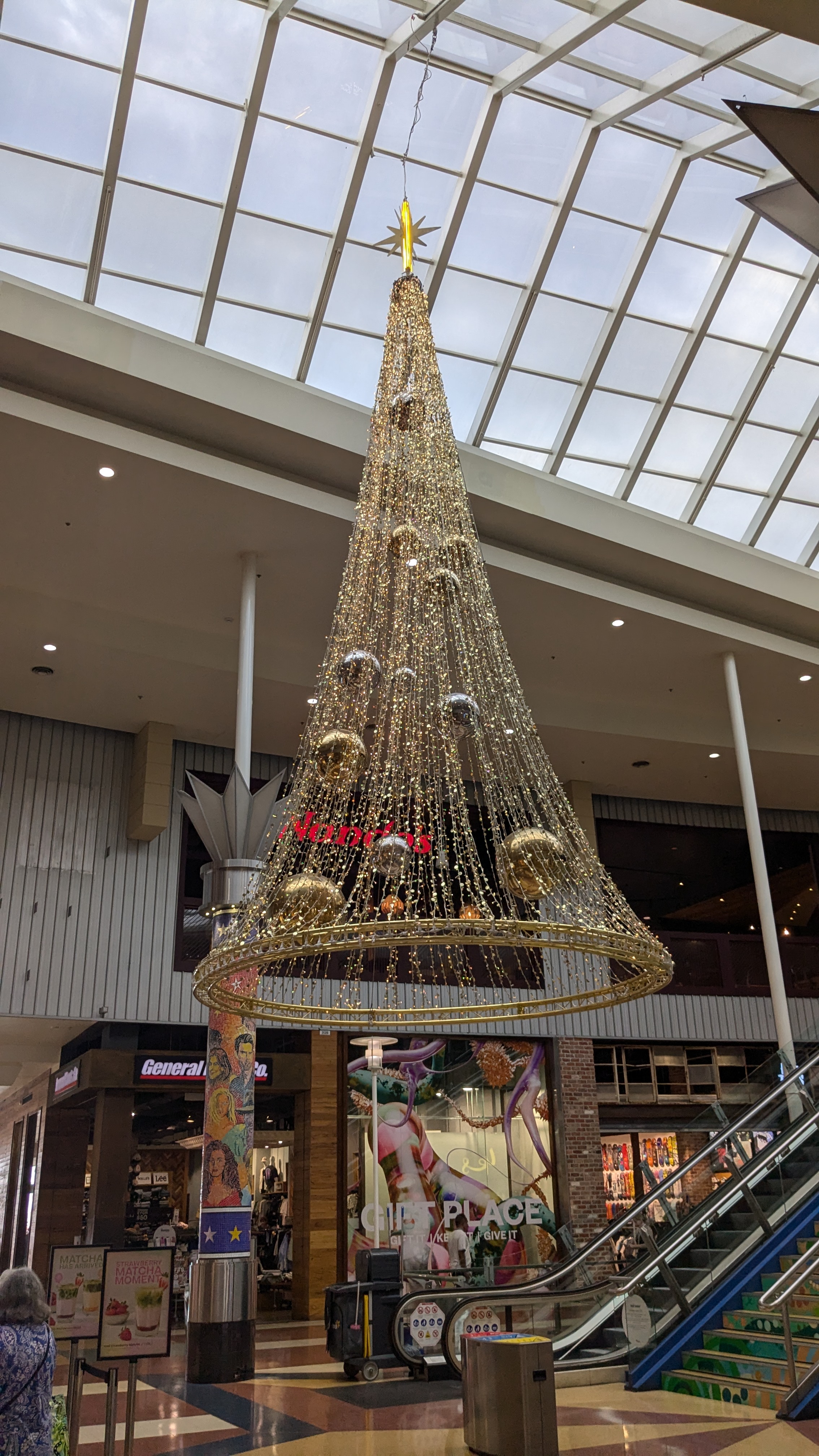 Christmas at the mall Christmas at the mall