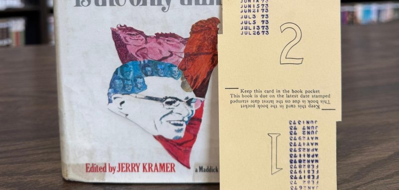 Book that was checked out in the summer of 1973 returned to a library 51 years later Book that was checked out in the summer of 1973 returned to a library 51 years later