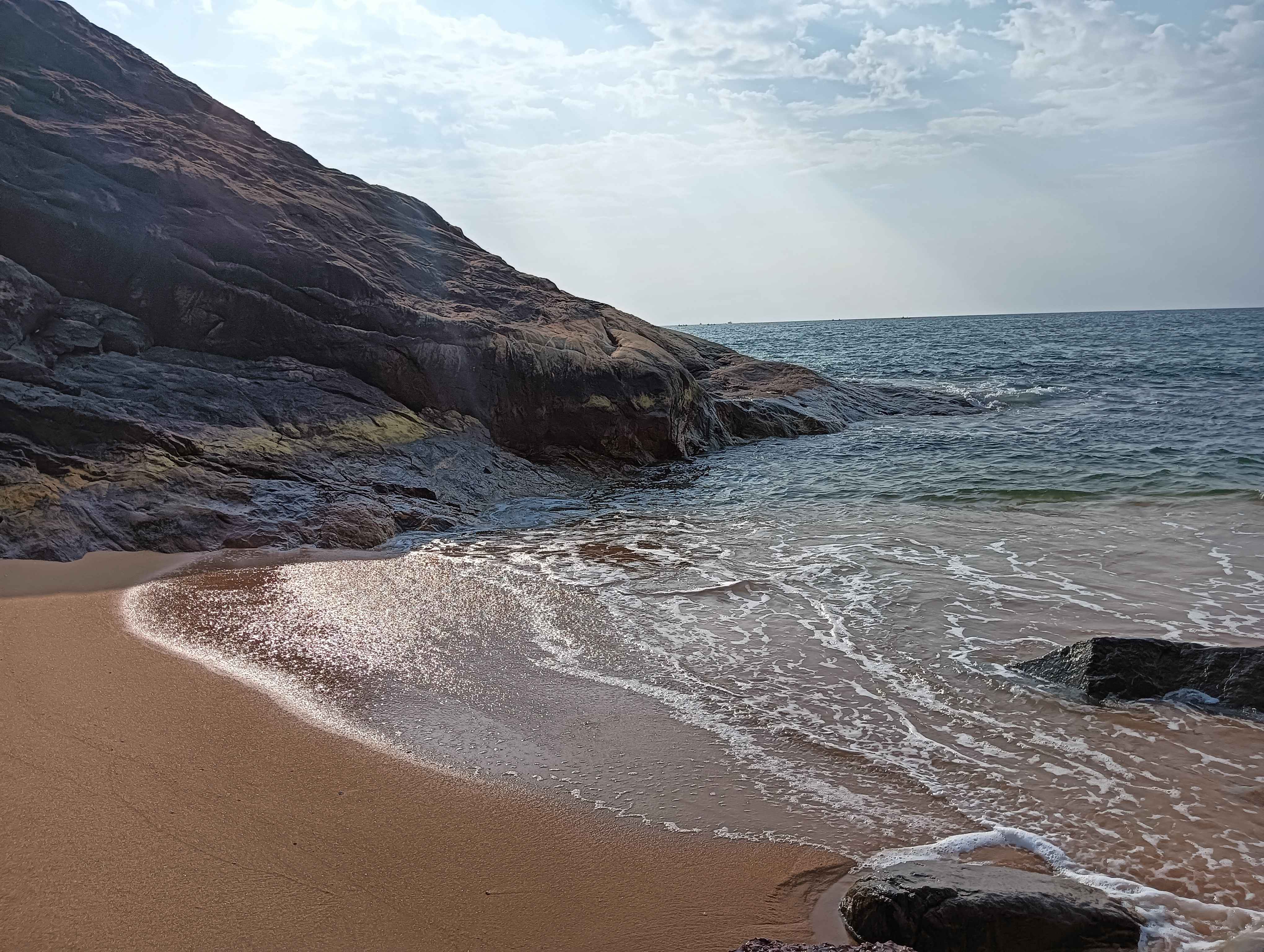 Picturesque beach in Bhatkal