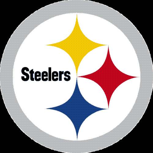Steelers logo - The many, the loud, the faithful.