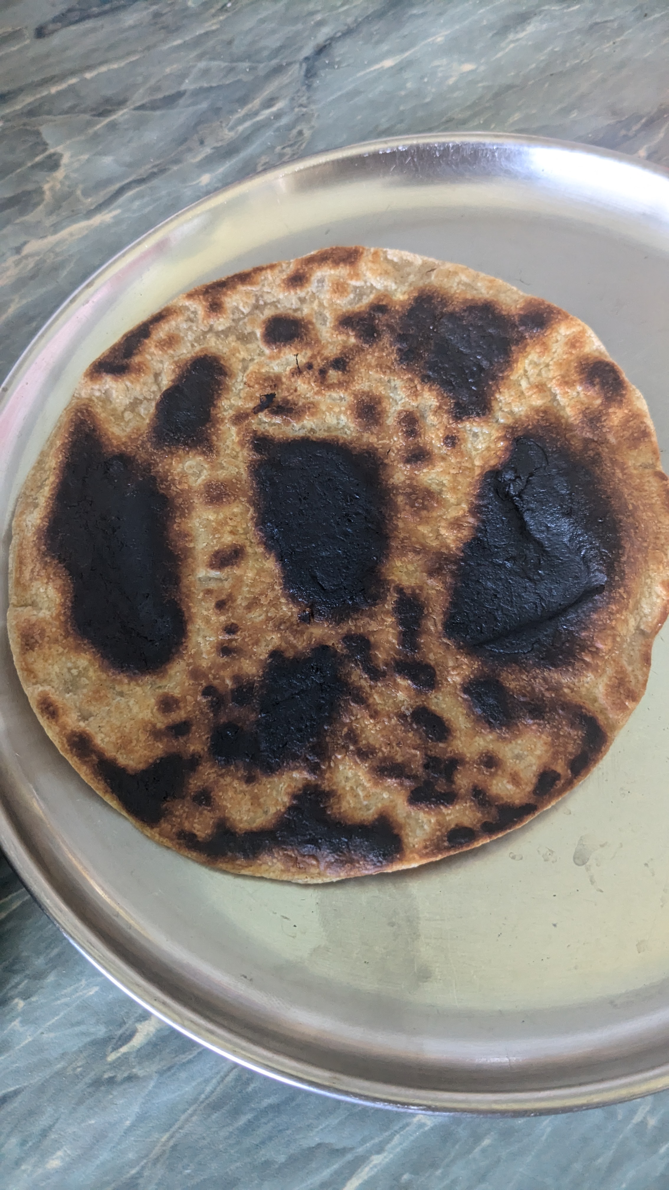 Burnt food