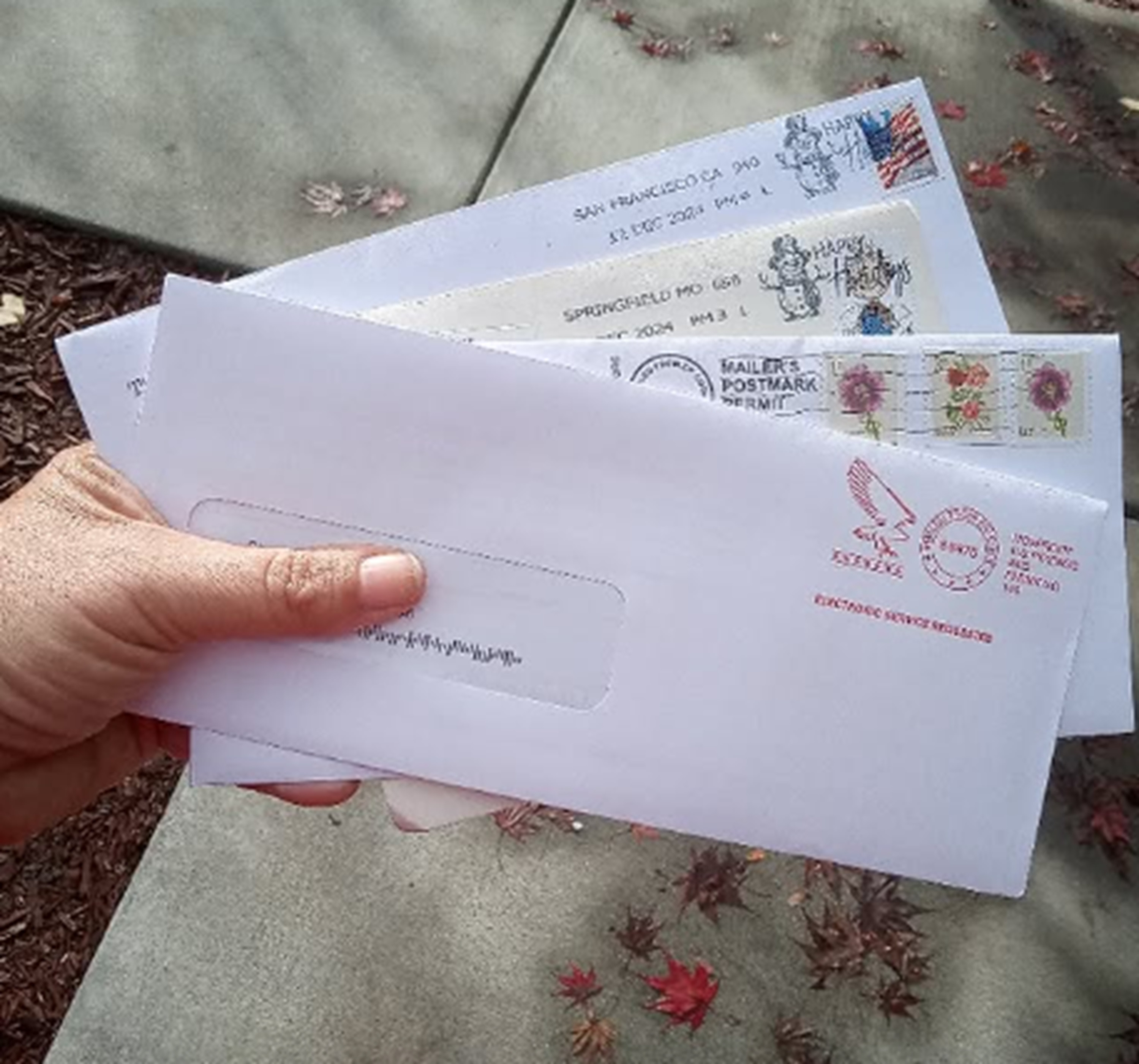Photo I took of my exciting mail Photo I took of my exciting mail